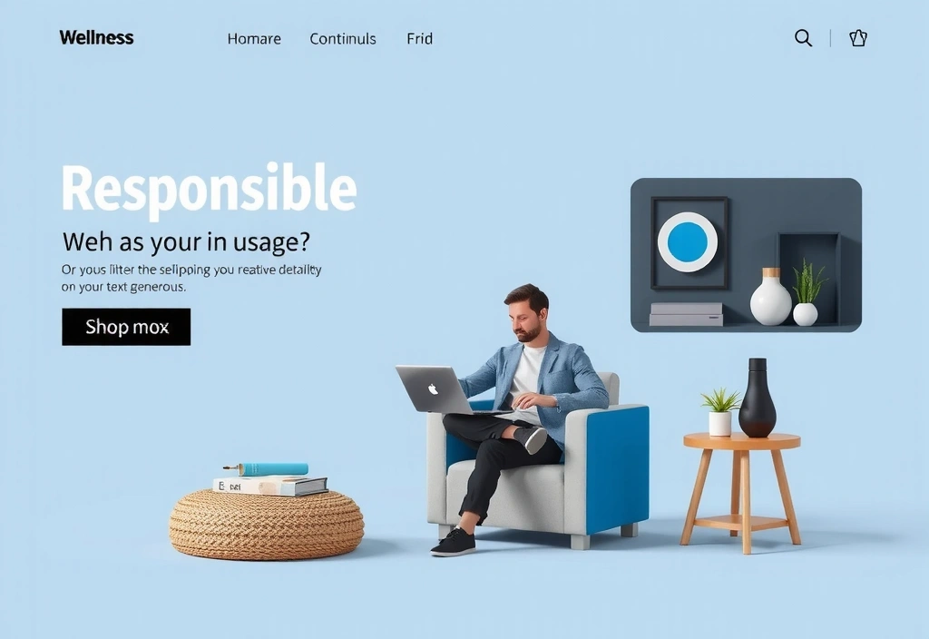 Uso responsável do website